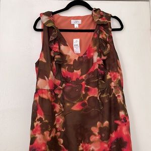 Ann Taylor Loft Floral Dress Sz 12